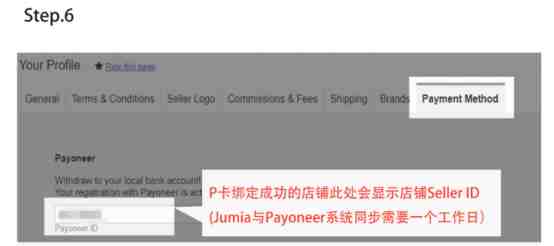 Jumia的payoneer绑定指南