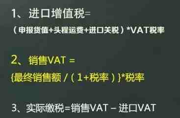 英国VAT计算公式