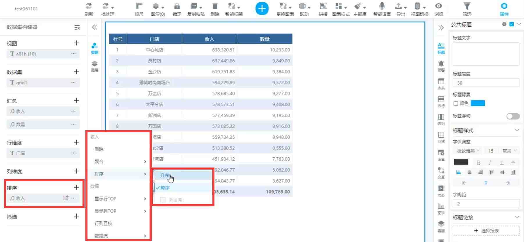 奥威bi数据可视化分析工具