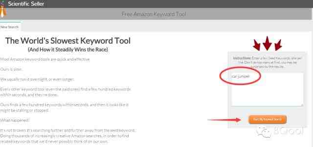 免费关键字工具又一弹！Scientificseller