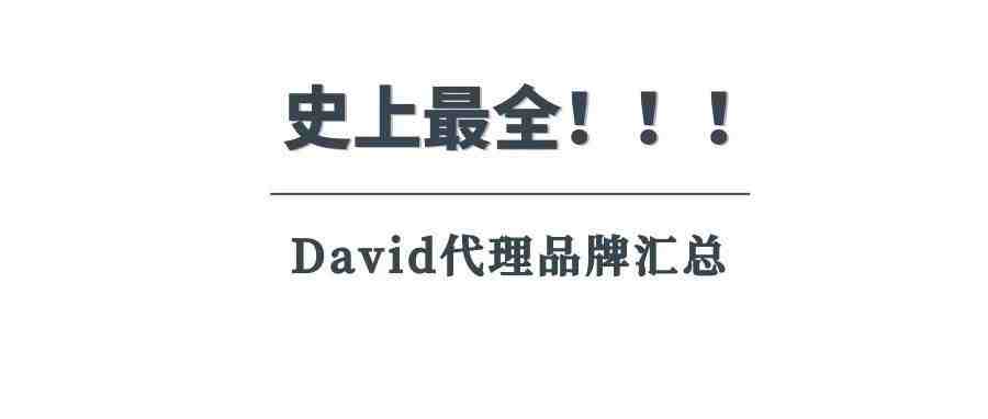 史上最全David 律所品牌汇总！！！