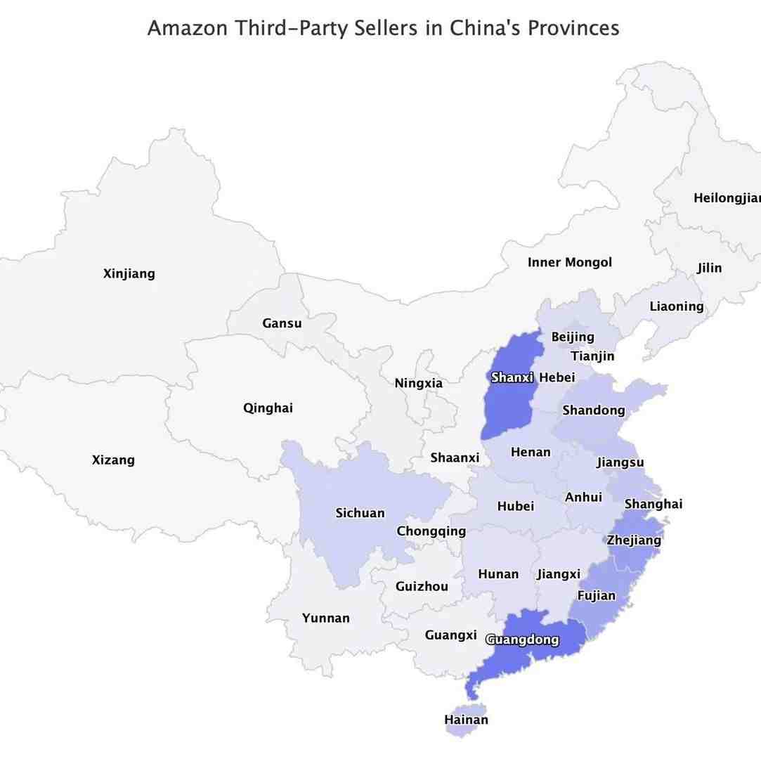 惊掉大牙！Amazon中国卖家数量Top3，第三居然是...