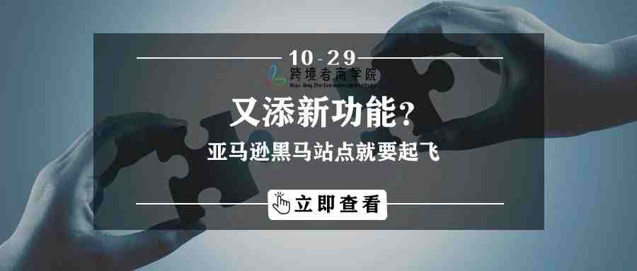 又添新功能？亚马逊黑马站点就要起飞