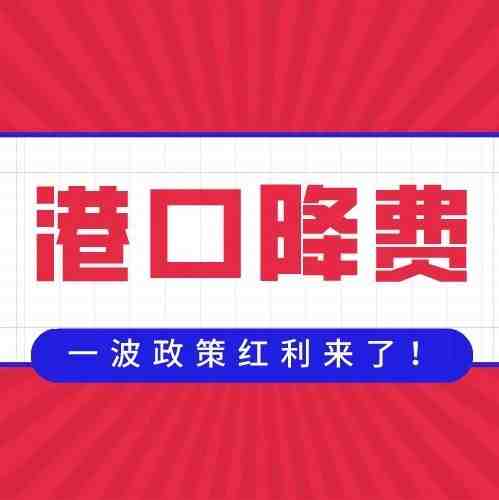 利好！货物滞港、码头拥堵，多国港口降费政策来了！