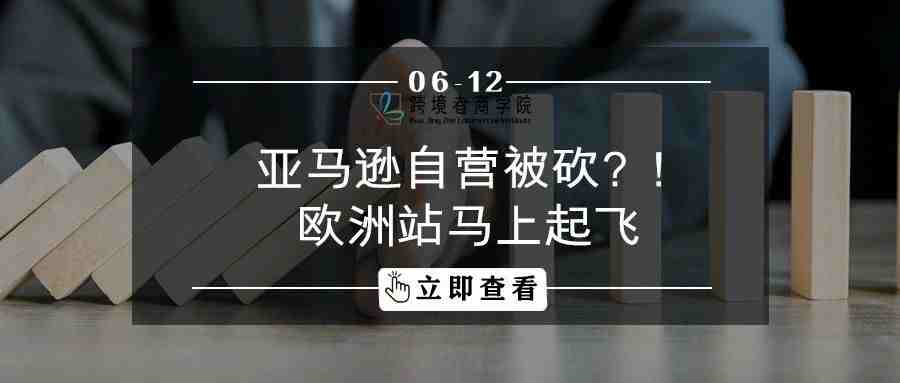 亚马逊自营被砍！？欧洲站马上起飞