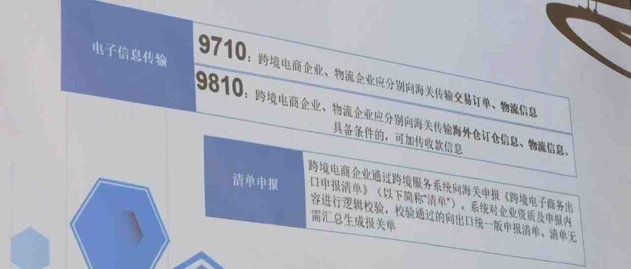 利好政策精准惠及企业|杭州跨境电商9710、9810监管新模式专题会举行