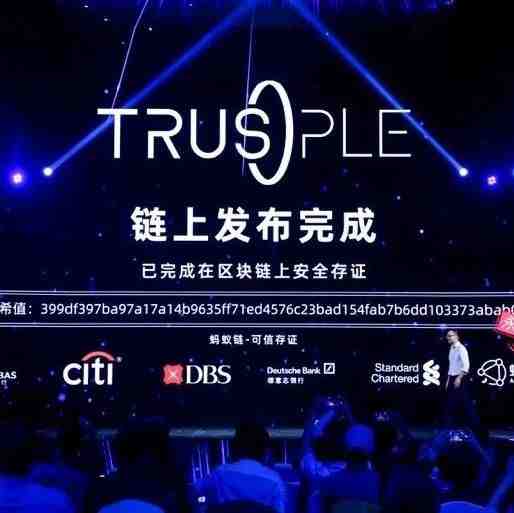 蚂蚁链国际贸易平台Trusple发布|中小企业“卖全球”不再愁