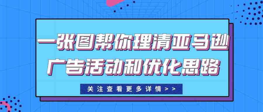 一张图帮你理清亚马逊广告活动和优化思路