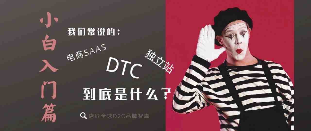 小白入门篇| 我们常说的电商 SaaS、DTC、独立站到底是什么?