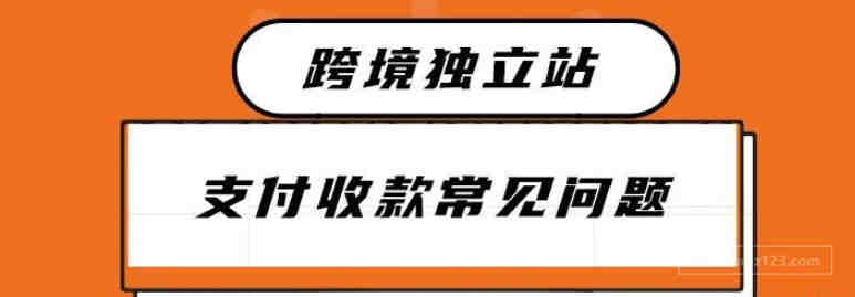 跨境独立站支付收款常见问题排雷篇1.0丨出海笔记