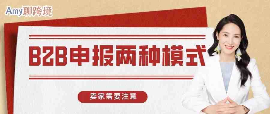 注意！欧盟B2B申报，这两种申报模式很不一样！​