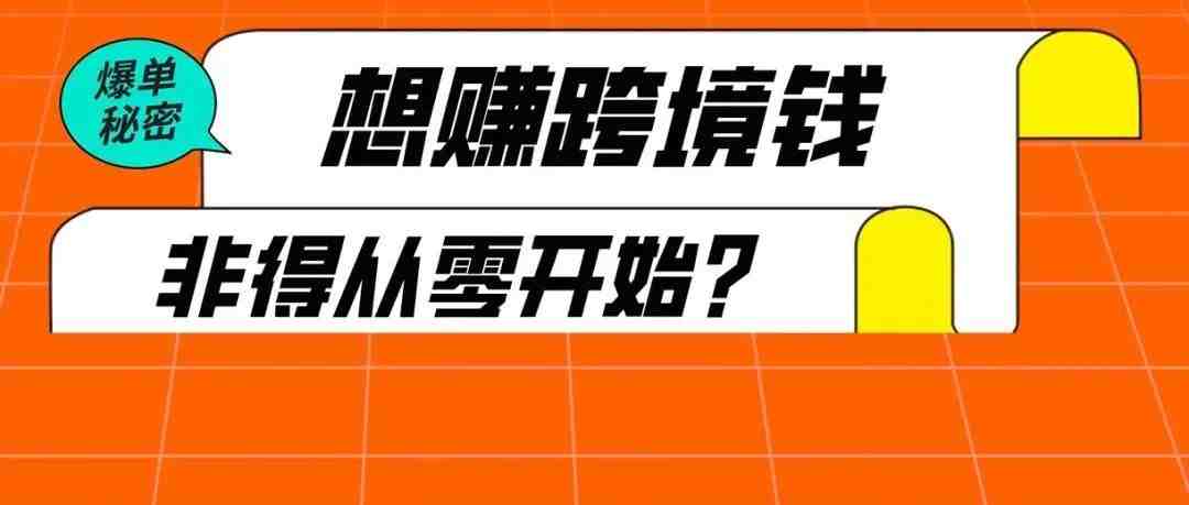 想做亚马逊跨境电商，但实在不会做品牌和流量，到底怎么办？！