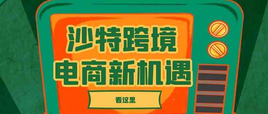 沙特跨境电商机遇点在哪？看这里