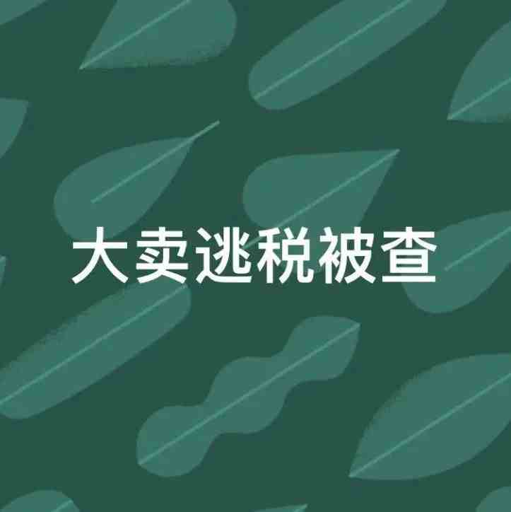 薇娅被猪队友害了？杭州大卖也被查！跨境电商到底要缴哪些税