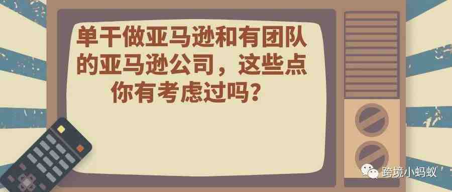 单干做亚马逊和有团队的亚马逊公司，这些点你有考虑过吗？