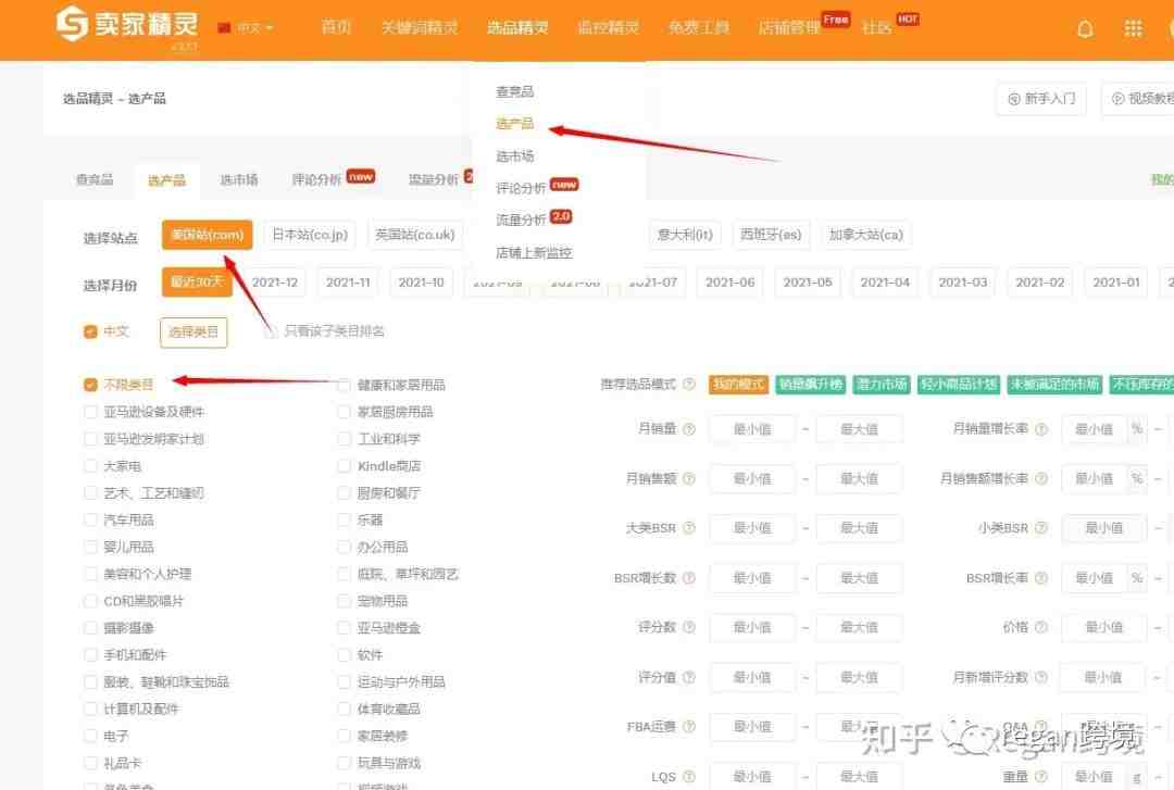 亚马逊精铺选品思路