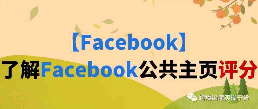 【Facebook】了解Facebook公共主页评分