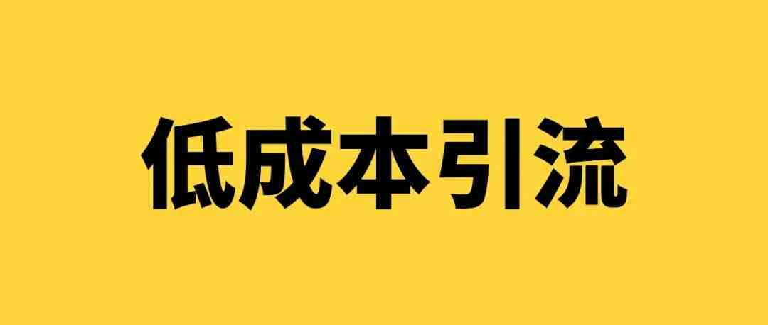 低预算如何玩转独立站流量