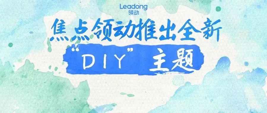 焦点领动推出全新“DIY”主题，助力打造高品牌忠诚度的DTC独立站！